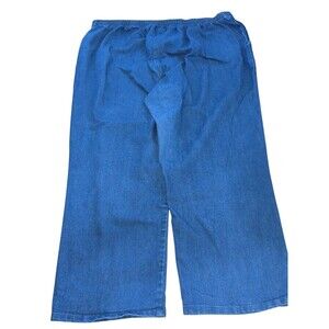 Alfred Dunner Jeans Womens Plus size 22W Blue Stretch Denim New Back Elastic
